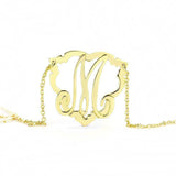 LO4688 - Flash Gold Brass Necklace with No Stone - Alamode - Flyclothing LLC