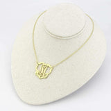 LO4688 - Flash Gold Brass Necklace with No Stone - Alamode - Flyclothing LLC