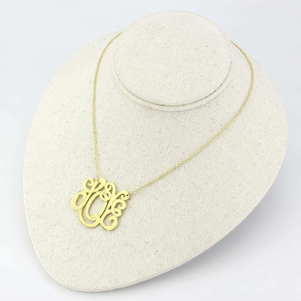 LO4690 - Rhodium Brass Necklace with No Stone - Alamode - Flyclothing LLC