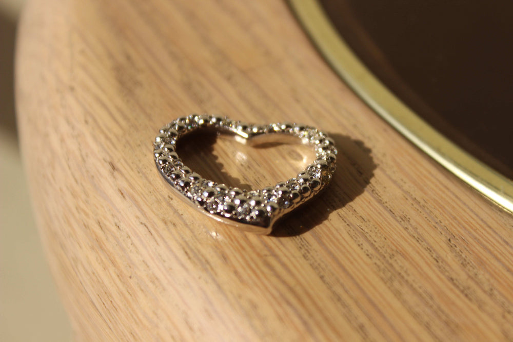 LOAS1385 - Rhodium 925 Sterling Silver Pendant with AAA Grade CZ in Clear - Alamode - Flyclothing LLC