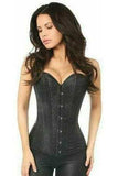 Daisy Corsets Lavish Black Brocade Corset - Daisy Corsets - Flyclothing LLC