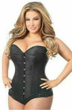 Daisy Corsets Lavish Black Brocade Corset - Daisy Corsets - Flyclothing LLC