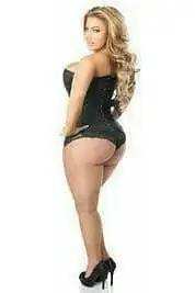 Daisy Corsets Lavish Black Brocade Corset - Daisy Corsets - Flyclothing LLC