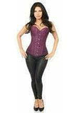 Daisy Corsets Lavish Plum Brocade Corset - Daisy Corsets - Flyclothing LLC