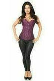 Daisy Corsets Lavish Plum Brocade Corset - Daisy Corsets - Flyclothing LLC