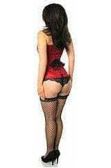Daisy Corsets Lavish Wine Brocade Corset - Daisy Corsets - Flyclothing LLC
