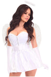 Daisy Corsets Lavish 5 PC Sweet Angel Corset Costume - Daisy Corsets - Flyclothing LLC