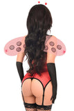 Daisy Corsets Lavish 4 PC Sexy Ladybug Lingerie Costume - Daisy Corsets - Flyclothing LLC