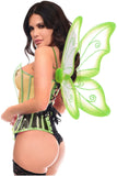 Daisy Corsets Lavish 2 PC Green Pixie Corset Costume - Daisy Corsets - Flyclothing LLC