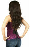 Daisy Corsets Lavish Magenta Lace Overbust Corset w/Zipper - Daisy Corsets - Flyclothing LLC