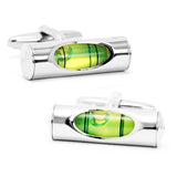Green Level Cufflinks - Cufflinks.com - Flyclothing LLC