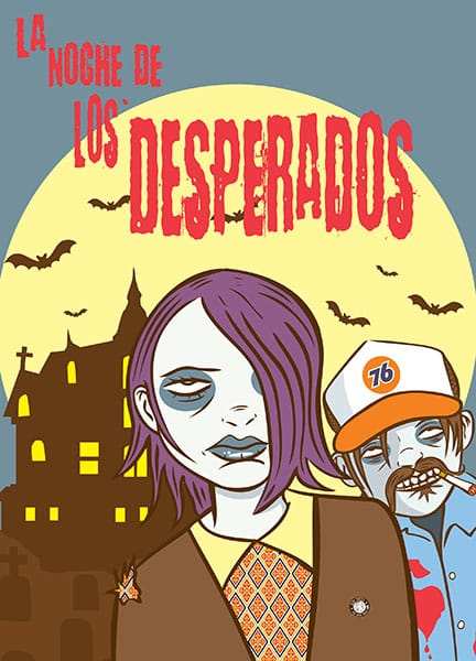 Black Market Art Company La Noche De Los Desperados Print - Black Market Art Company - Flyclothing LLC