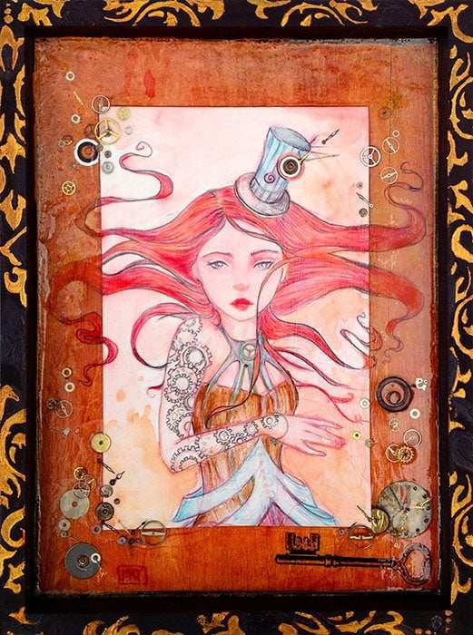 Black Market Art Company Lady Memoria Print - Black Market Art Company - Flyclothing LLC