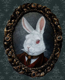 Black Market Art Company White Rabbit Print - Black Market Art Company - Flyclothing LLC