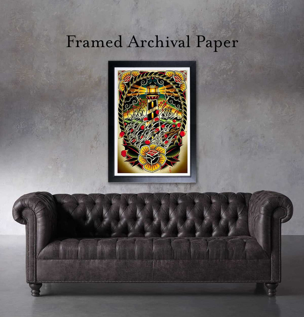 Black Market Art Company Last Port Print - Black Market Art Company - Flyclothing LLC