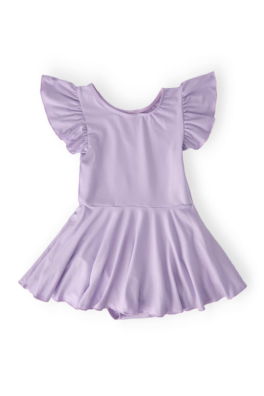 Lavender S/S Twirl Leotard - Mila & Rose ® - Flyclothing LLC