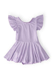 Lavender S/S Twirl Leotard - Mila & Rose ® - Flyclothing LLC