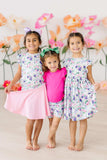 Lavender Love S/S Ruffle Tee - Mila & Rose ® - Flyclothing LLC