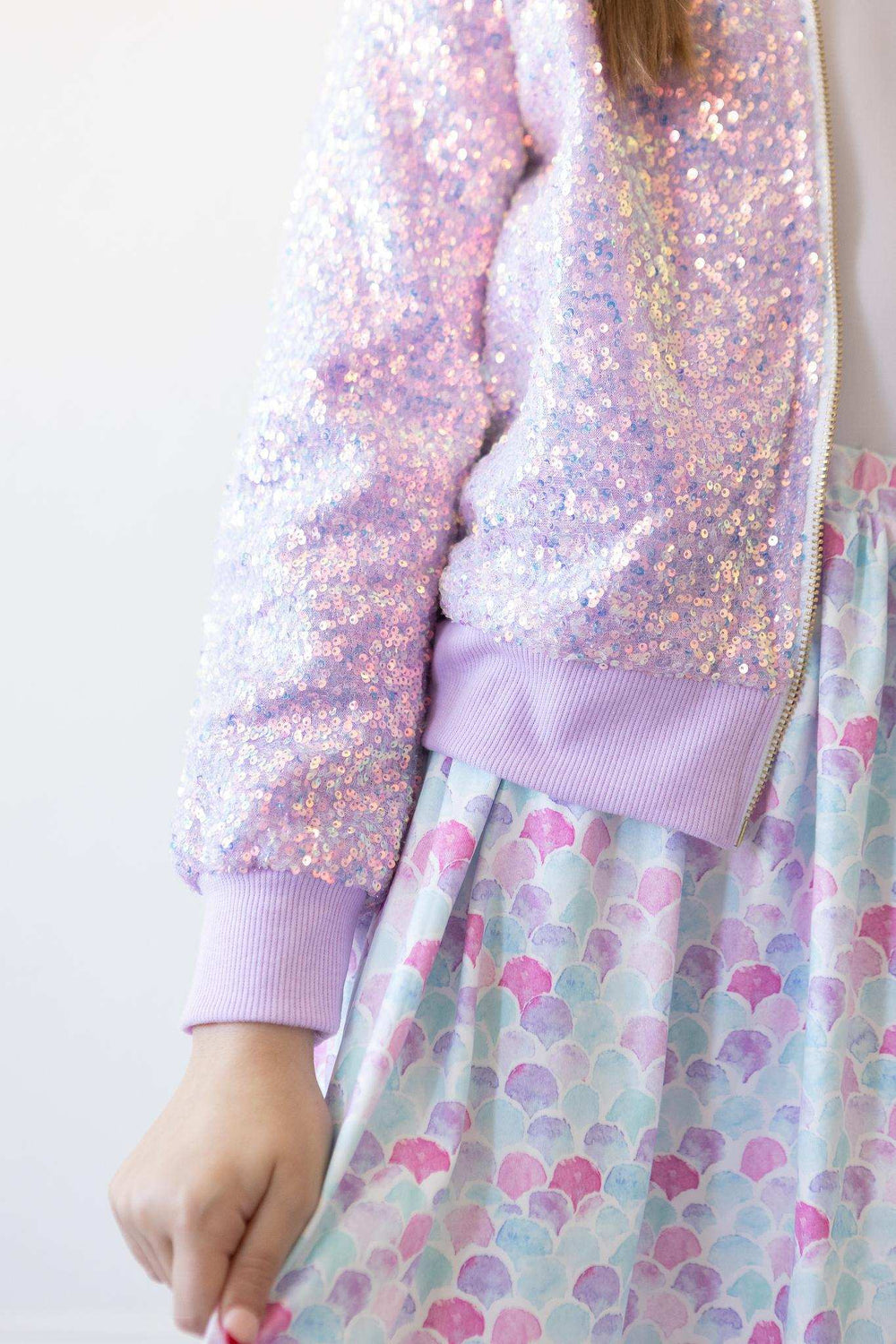 Lavender Sequin Jacket - Mila & Rose ® - Flyclothing LLC
