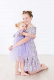 Lovely Lavender Smocked Ruffle Dress - Mila & Rose ® - Flyclothing LLC