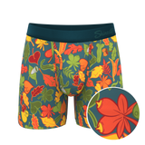 The Leaf Peeps | Naughty Leaves Ball Hammock® Pouch Underwear With Fly - Shinesty - Flyclothing LLC