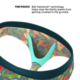 The Leaf Peeps | Naughty Leaves Ball Hammock® Pouch Underwear Briefs - Shinesty - Flyclothing LLC