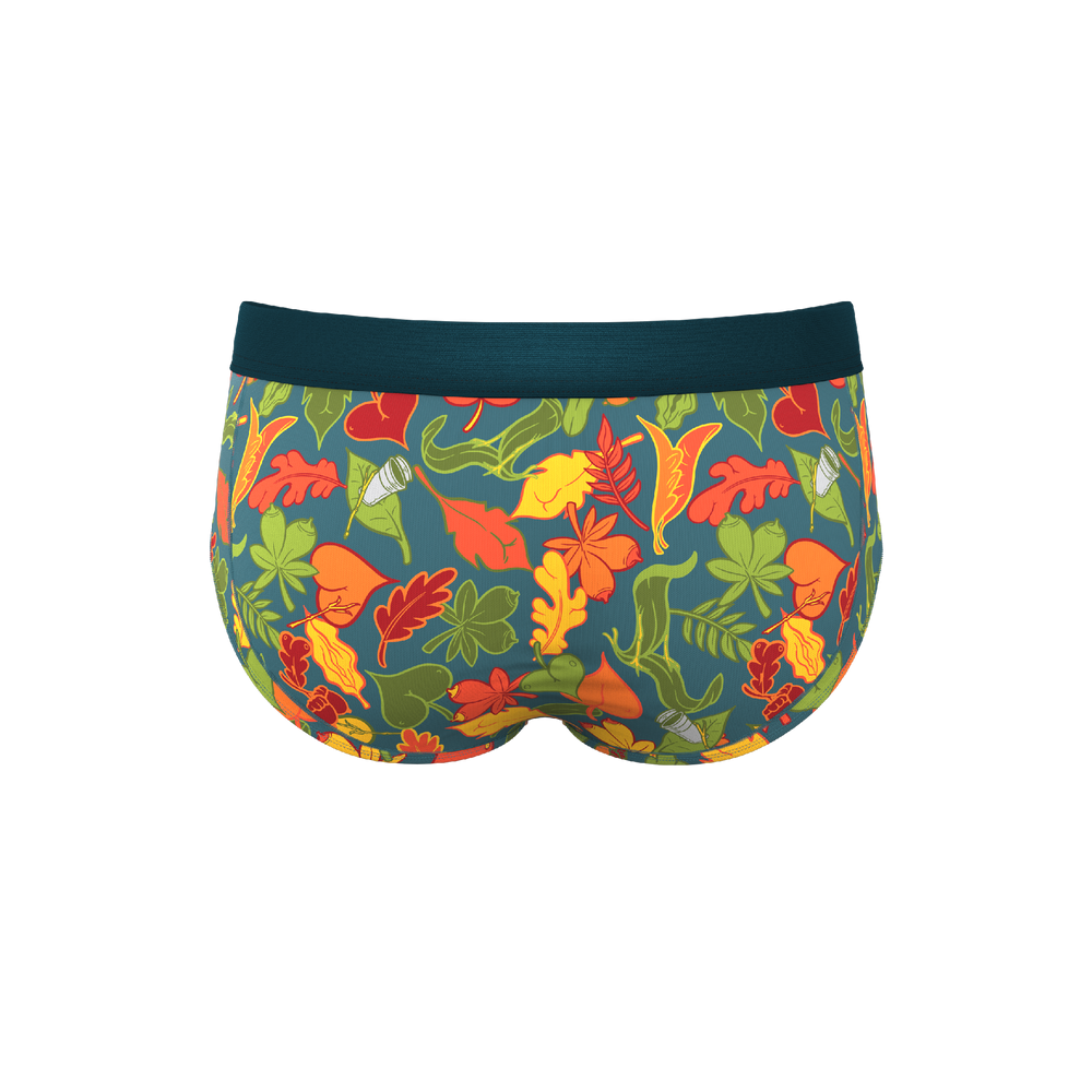 The Leaf Peeps | Naughty Leaves Ball Hammock® Pouch Underwear Briefs - Shinesty - Flyclothing LLC