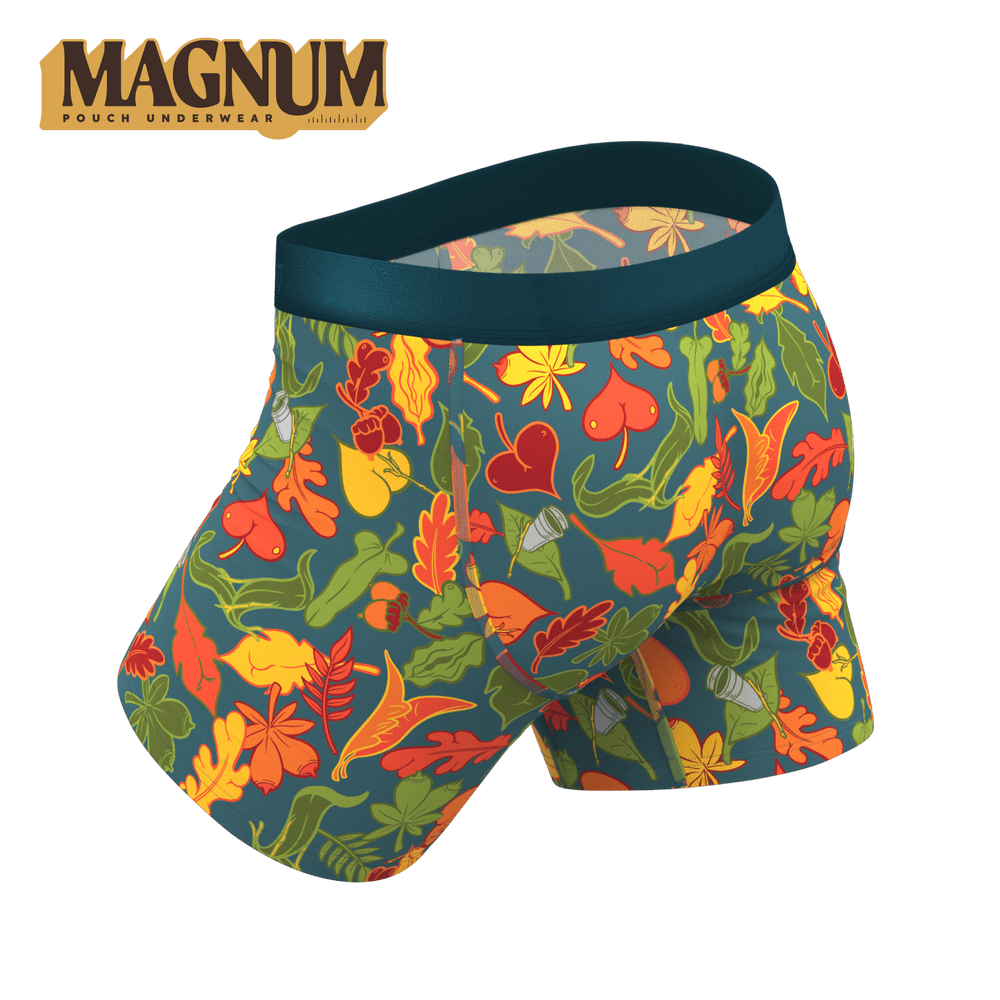 The Leaf Peeps | Naughty Leaves Ball Hammock® Magnum Big Pouch Underwear - Shinesty - Flyclothing LLC