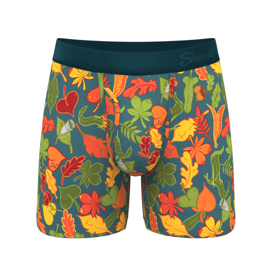 The Leaf Peeps | Naughty Leaves Ball Hammock® Magnum Big Pouch Underwear