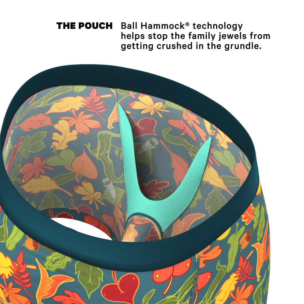 The Leaf Peeps | Naughty Leaves Ball Hammock® Pouch Underwear - Shinesty - Flyclothing LLC