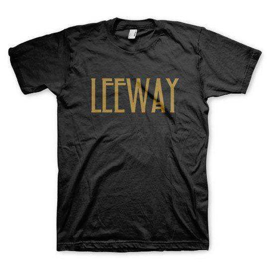 Leeway Gold Text T-Shirt - Leeway - Flyclothing LLC