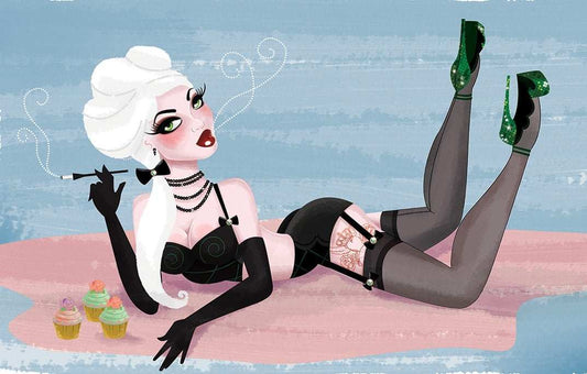 Black Market Art Company Let them eat cupcakes Print - Black Market Art Company - Flyclothing LLC