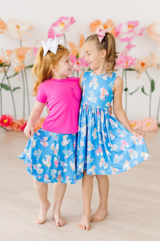 Let the Good Times Roll Ruffle Twirl Skort - Mila & Rose ® - Flyclothing LLC
