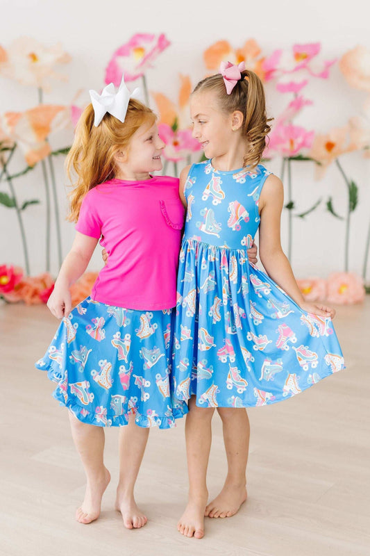 Let the Good Times Roll Tank Twirl Dress - Mila & Rose ® - Flyclothing LLC