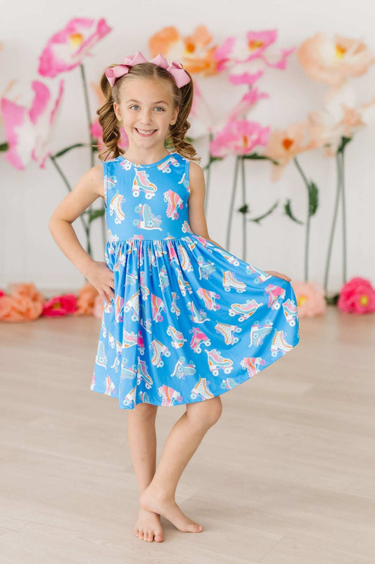 Let the Good Times Roll Tank Twirl Dress - Mila & Rose ® - Flyclothing LLC