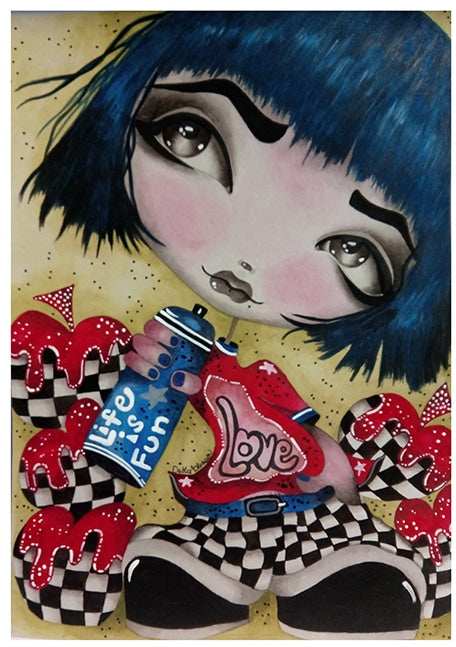 Black Market Art Company Life Is Fun Print - Black Market Art Company - Flyclothing LLC