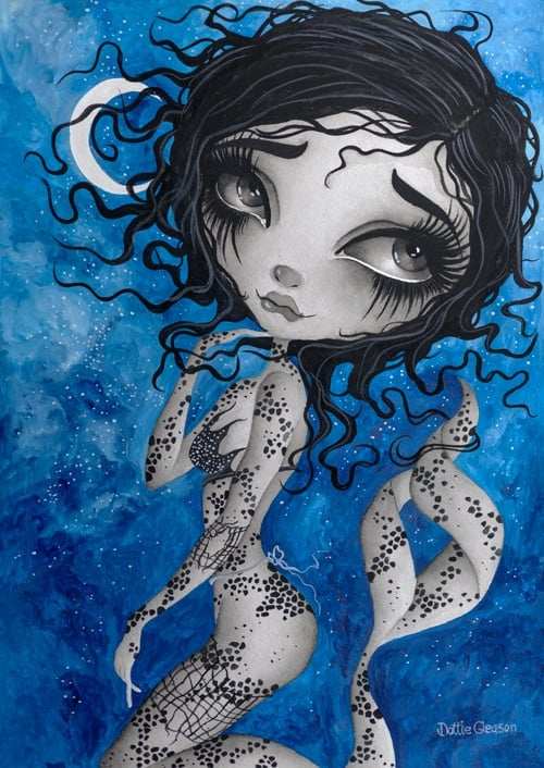 Black Market Art Company Life of a Mermaid Print - Black Market Art Company - Flyclothing LLC