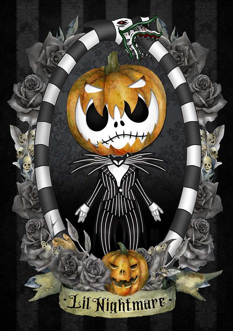 Black Market Art Company Lil Nightmare Print - Black Market Art Company - Flyclothing LLC