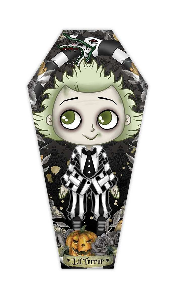 Black Market Art Company Lil Terror & Stretched Canvas Coffin Print - Black Market Art Company - Flyclothing LLC