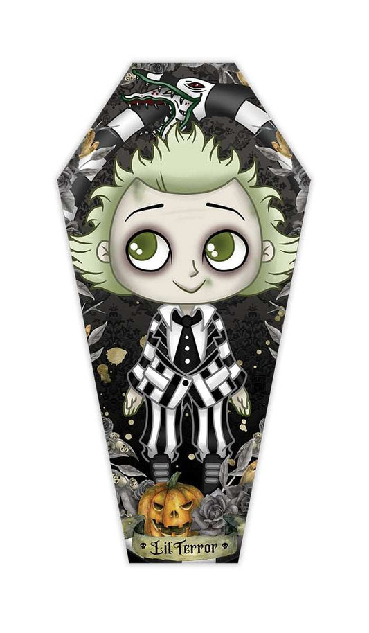 Black Market Art Company Lil Terror & Stretched Canvas Coffin Print - Black Market Art Company - Flyclothing LLC