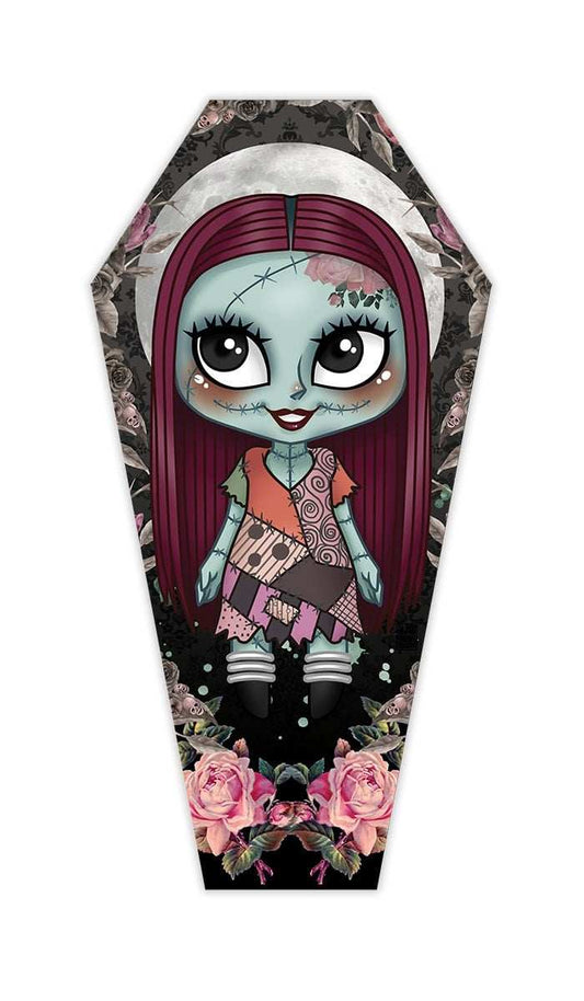 Black Market Art Company Lil Sally & Stretched Canvas Coffin Print - Black Market Art Company - Flyclothing LLC