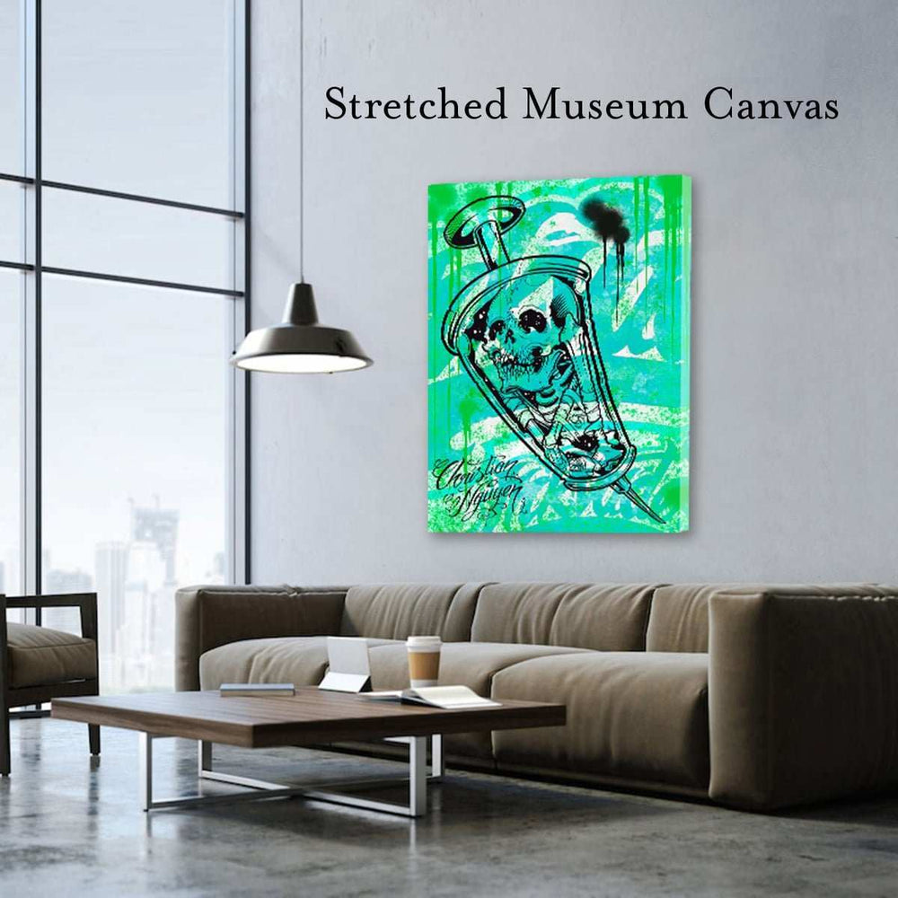 Black Market Art Company Liquid Death Print - Black Market Art Company - Flyclothing LLC