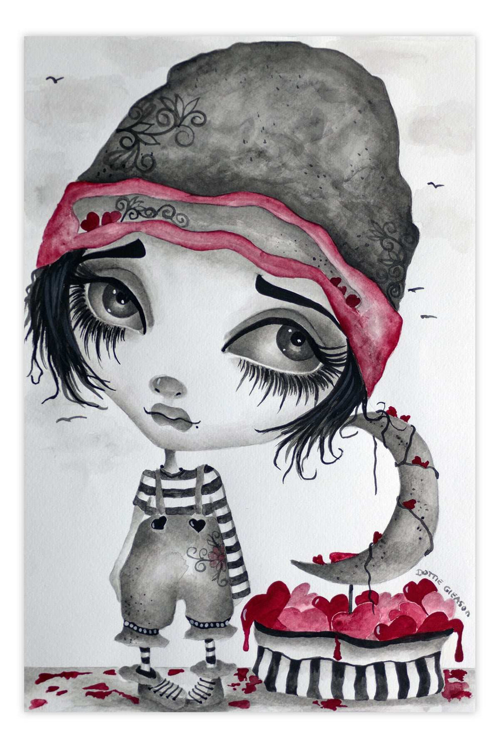 Black Market Art Company Little Lola Print - Black Market Art Company - Flyclothing LLC