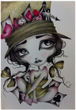 Black Market Art Company Little Mad Hatter Print - Black Market Art Company - Flyclothing LLC