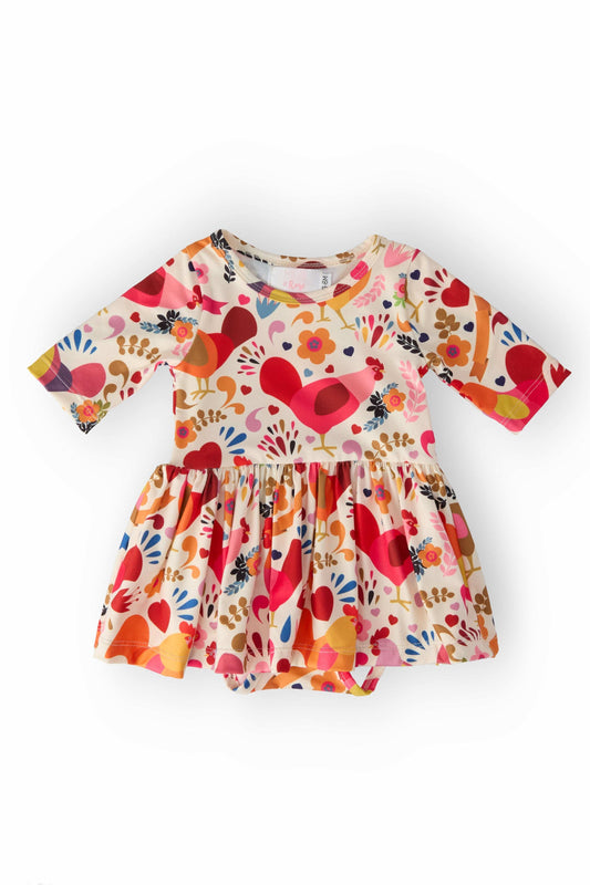 Little Red Hen Twirl Bodysuit - Mila & Rose ® - Flyclothing LLC
