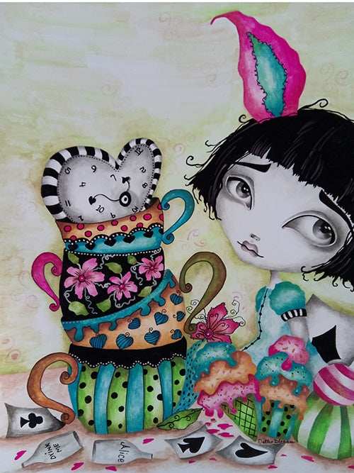 Black Market Art Company Little Wonderland Print - Black Market Art Company - Flyclothing LLC