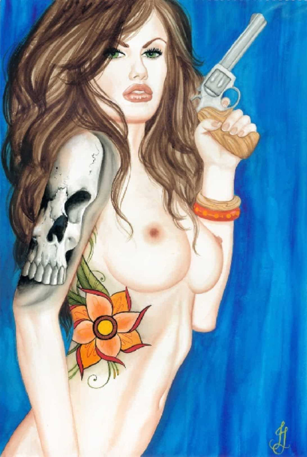 Black Market Art Company Loaded Weapon Print - Black Market Art Company - Flyclothing LLC