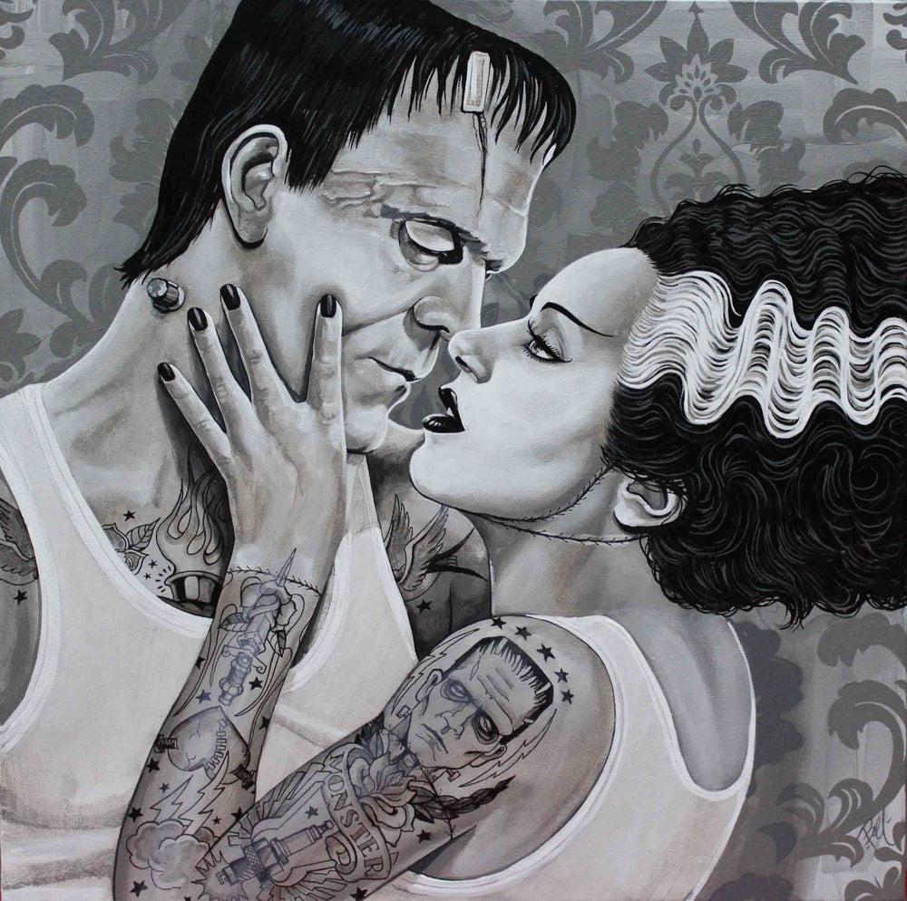 Black Market Art Company Love You to Death Print - Black Market Art Company - Flyclothing LLC