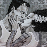 Black Market Art Company Love You to Death Print - Black Market Art Company - Flyclothing LLC