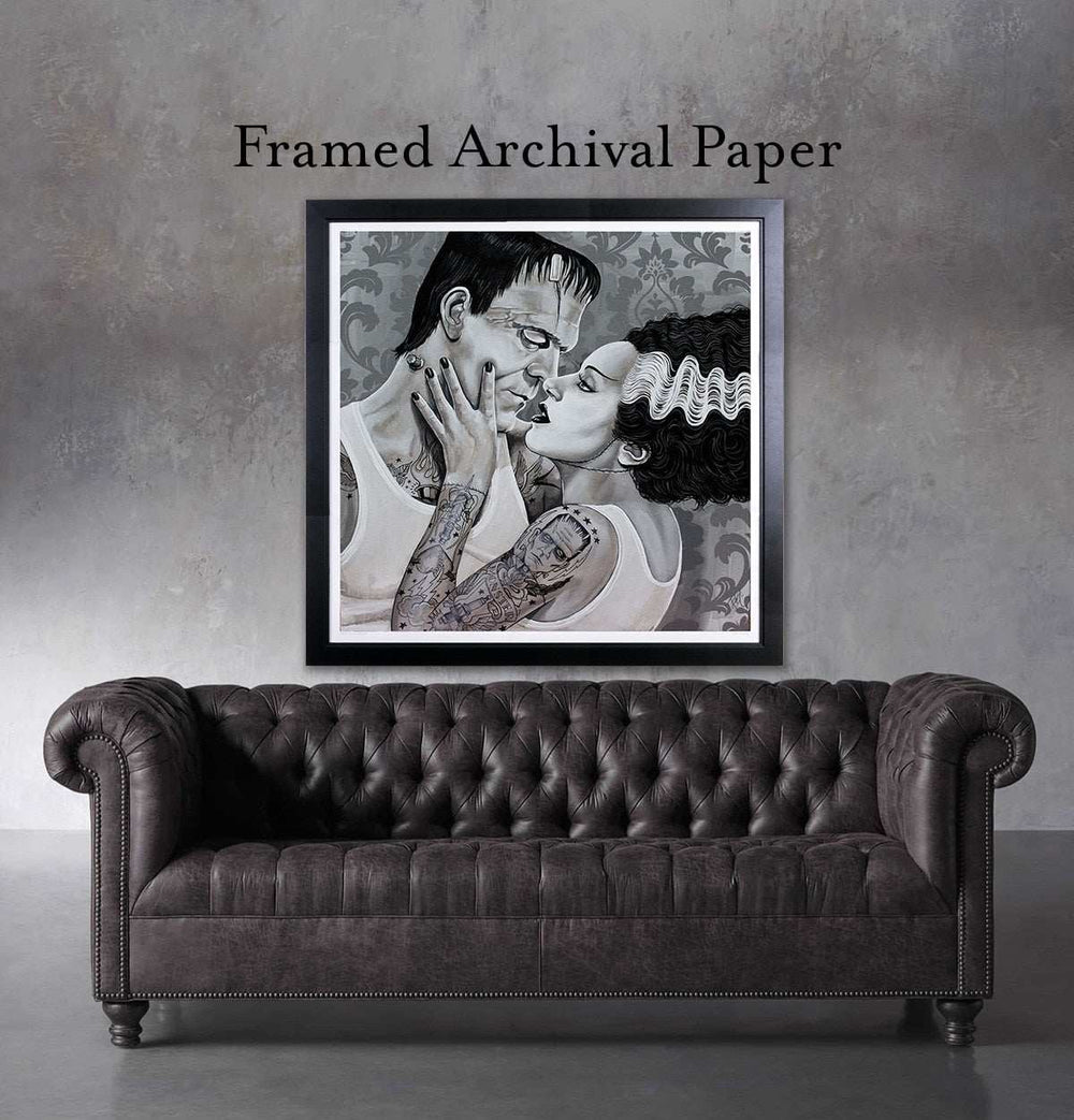 Black Market Art Company Love You to Death Print - Black Market Art Company - Flyclothing LLC